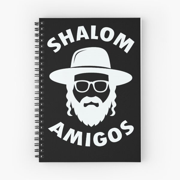 Item preview, Shalom Amigos Funny Jewish T‑Shirt – Southern Kosher Humor Tee | Hebrew Rabin Style Shirt for Men, Women & Kids designed and sold by Jerusalem Shuk.