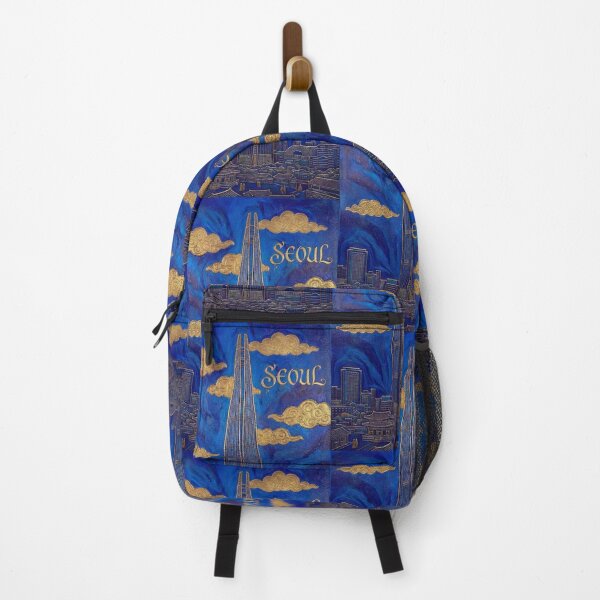 Item preview, Sapphire Dreams: Golden Cityscapes designed and sold by Ewa Miller.
