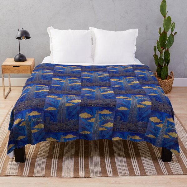 Item preview, Sapphire Dreams: Golden Cityscapes designed and sold by Ewa Miller.