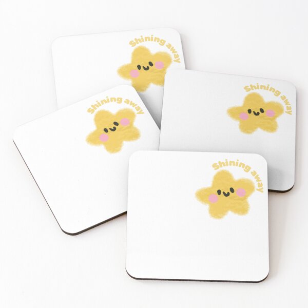 Item preview, Shining Anyway – Cute Kawaii Star Encouragement Design designed and sold by Jahira.co.