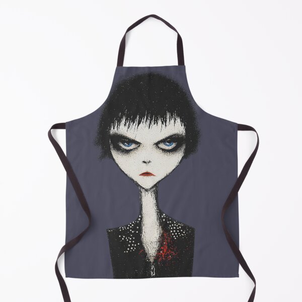 Item preview, Fierce Punk Goth Girl Studded Jacket designed and sold by Shoot-The-Moon.