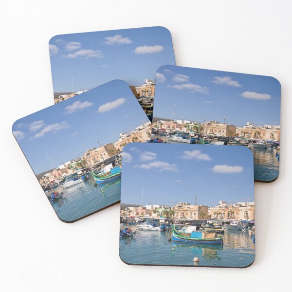 Item preview, Colourful Marsaxlokk Fishing Boats designed and sold by Violaman.