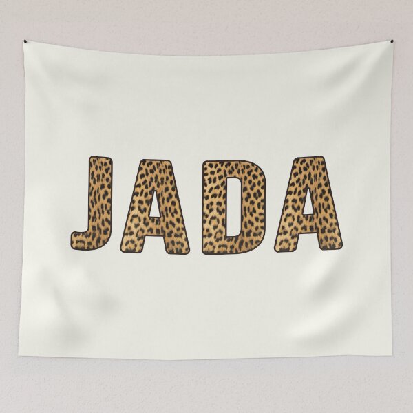 Item preview, Jada Name Leopard Print designed and sold by Jeallan Designs.