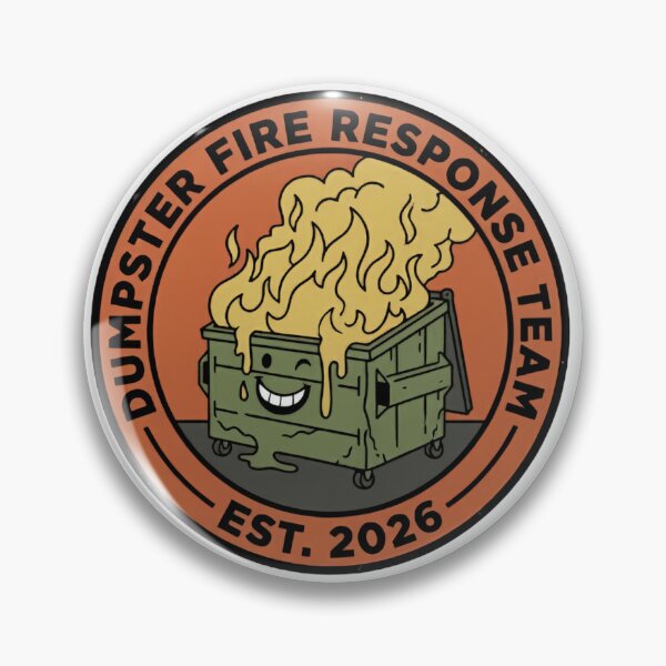 Item preview, Dumpster Fire Response Team Leader Urban Trash Crisis Squad designed and sold by HumansStuck12.