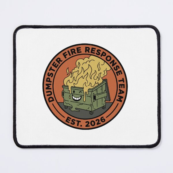 Item preview, Dumpster Fire Response Team Leader Urban Trash Crisis Squad designed and sold by HumansStuck12.