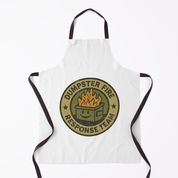 Item preview, Dumpster Fire Response Team Leader Critical Trash Intervention Taskforce designed and sold by HumansStuck12.