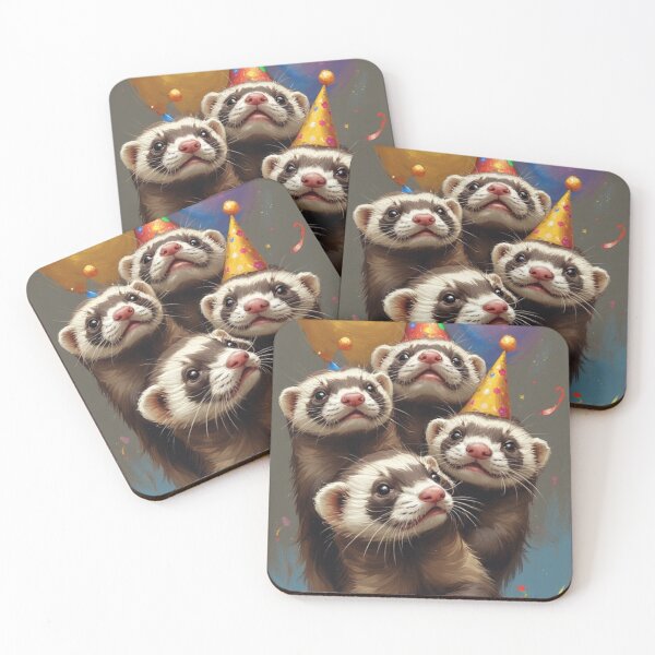 Item preview, ferret party designed and sold by vinniespeer.