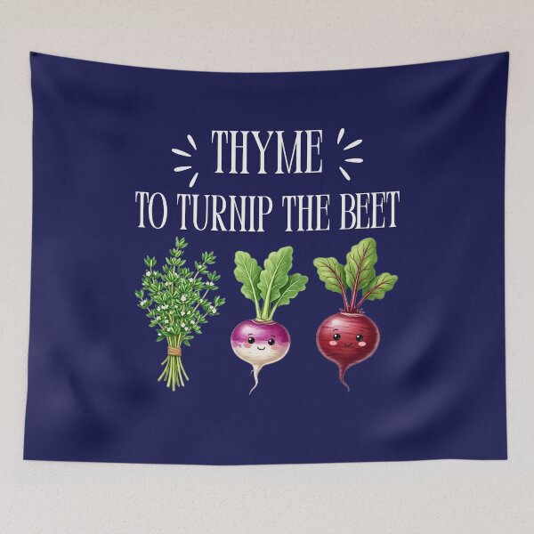 Item preview, Thyme to Turnip the Beet  designed and sold by Steele-Art.
