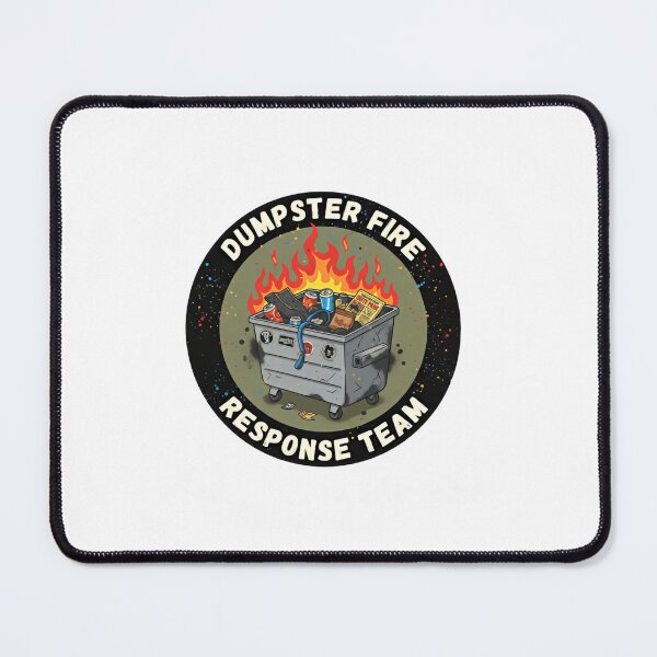 Item preview, Dumpster Fire Response Team Leader Trash Disaster Recovery Patrol designed and sold by HumansStuck12.