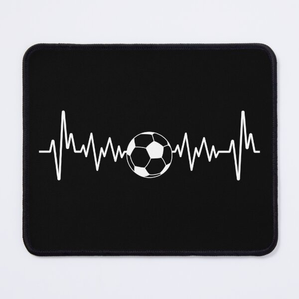 Item preview, Soccer Heartbeat Line | Minimalist Football EKG Design for Players & Fans designed and sold by Corvotypus.