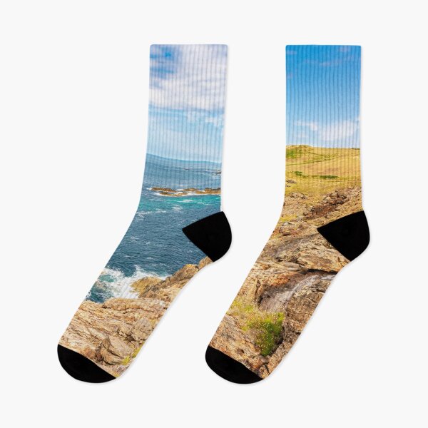 Item preview, Boscaswell Cliffs Panoramic View designed and sold by HazyApplePhoto.