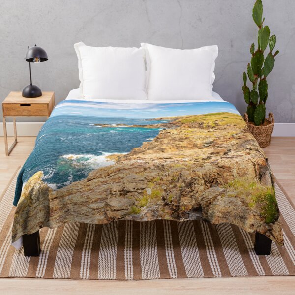 Item preview, Boscaswell Cliffs Panoramic View designed and sold by HazyApplePhoto.