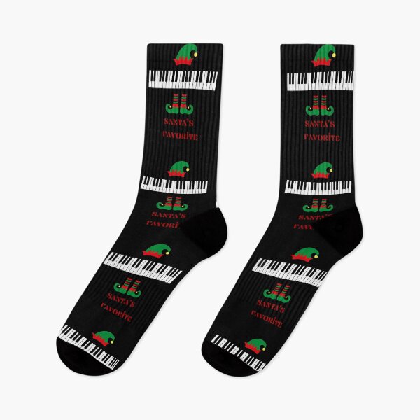 Item preview,   Piano team,  Santa's favorite piano teacher,music lover, piano player, Musical elf, designed and sold by KolorellaS.
