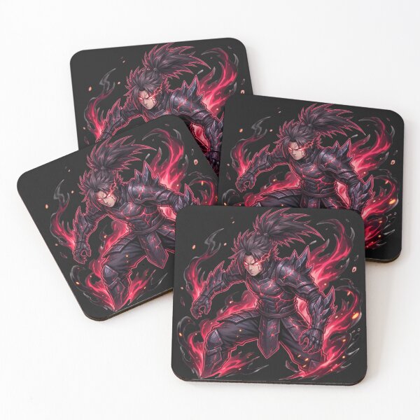Item preview, Crimson Demon Aura – Original Anime Warrior designed and sold by ThroneOfAnime.