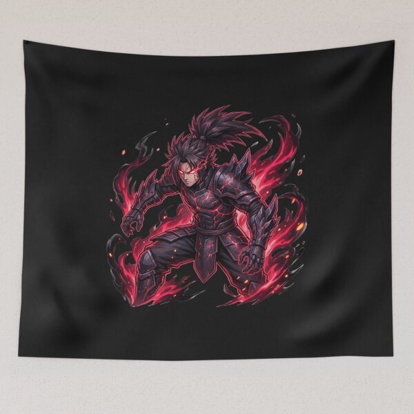 Item preview, Crimson Demon Aura – Original Anime Warrior designed and sold by ThroneOfAnime.
