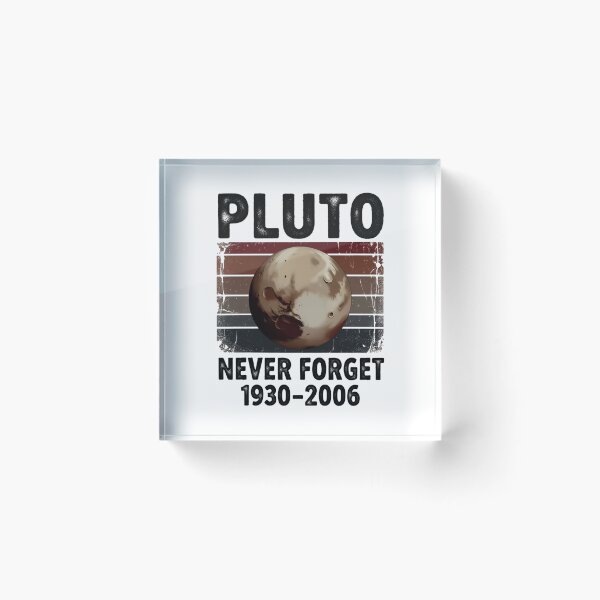 Item preview, Pluto Never Forget Cosmic Tribute Collection designed and sold by HumansStuck12.