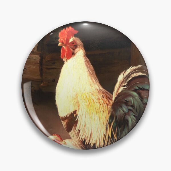 Item preview, Cock and hen, 1867, by Ferdinand von Wright designed and sold by AngyDesigns49.