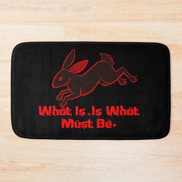 Item preview, The black rabbit of inle (watership down) designed and sold by remerasnerdas.
