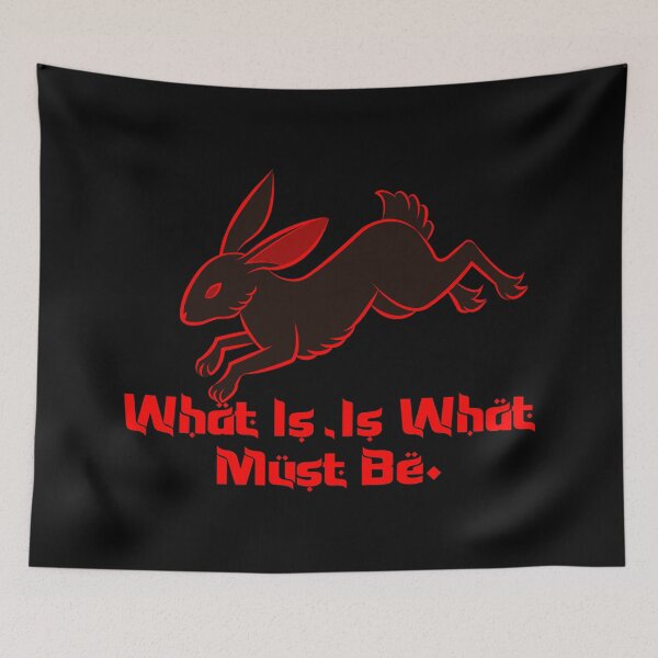 Item preview, The black rabbit of inle (watership down) designed and sold by remerasnerdas.