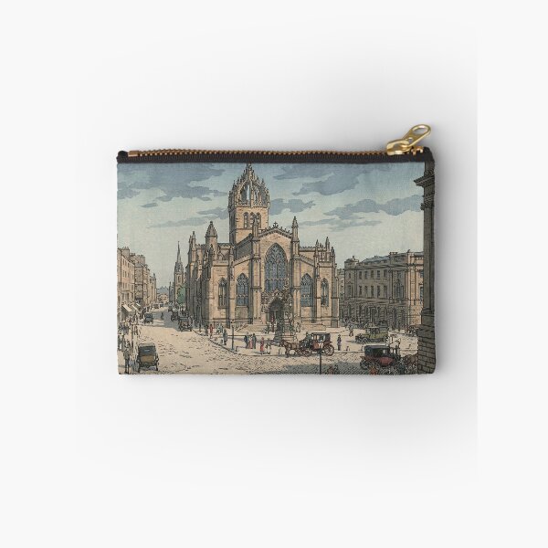 Item preview, St Giles Cathedral Japanese Woodblock Print designed and sold by Takeda-art.