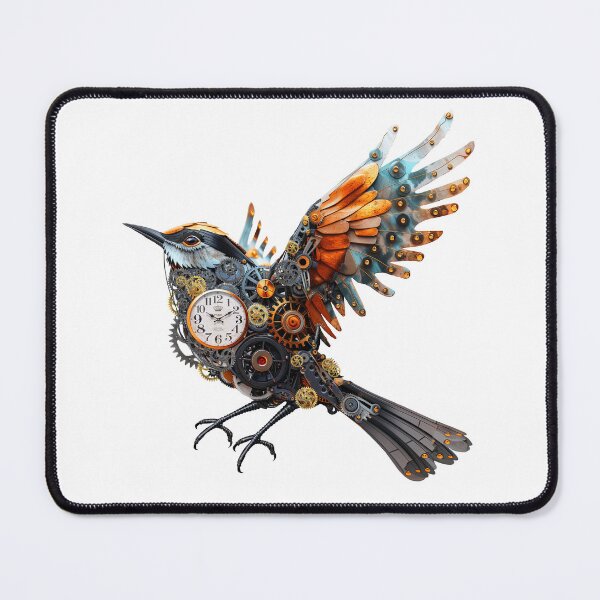 Item preview, Steampunk Bird Clockwork Mechanical designed and sold by TeeARTHY.