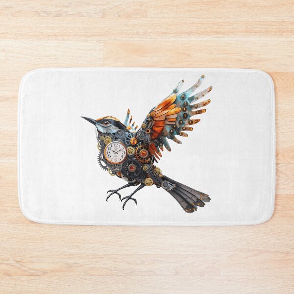 Item preview, Steampunk Bird Clockwork Mechanical designed and sold by TeeARTHY.
