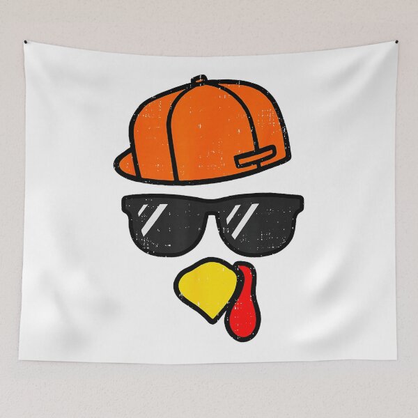 Item preview, Funny Turkey Face Fall Thanksgiving Party Costume  designed and sold by JEFDodsonArt.