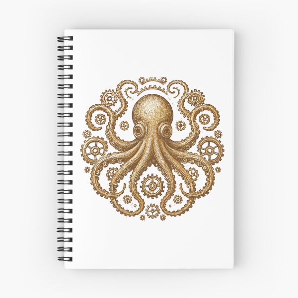 Item preview, Vintage Octopus - Steampunk Style designed and sold by Gradasdaughter.