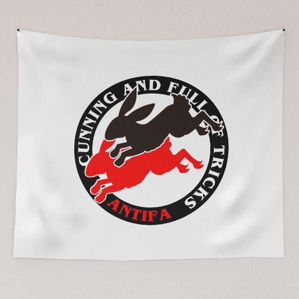 Item preview, Cunning and full of tricks antifa designed and sold by remerasnerdas.