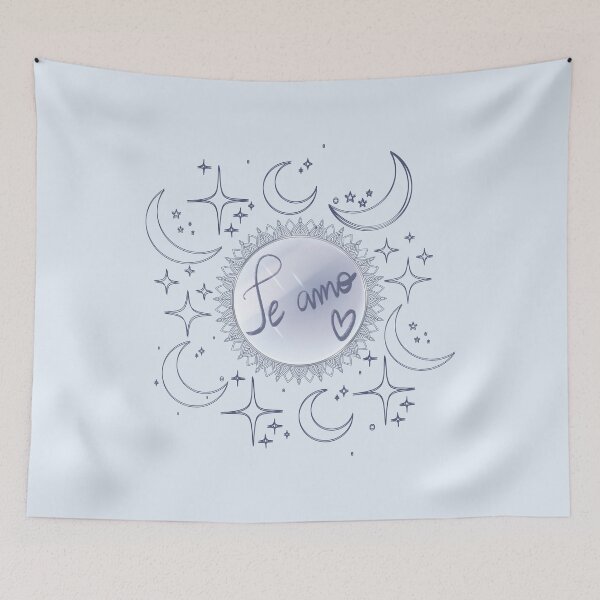 Item preview, ''Te amo'' Written on a mirror for your lover designed and sold by Eyesome.