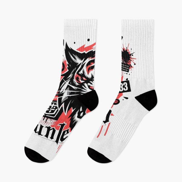 Item preview, unleashed Tiger Grunge Art - Lucky Number 13 & 33 Red Splatter designed and sold by Design-Pro-21.