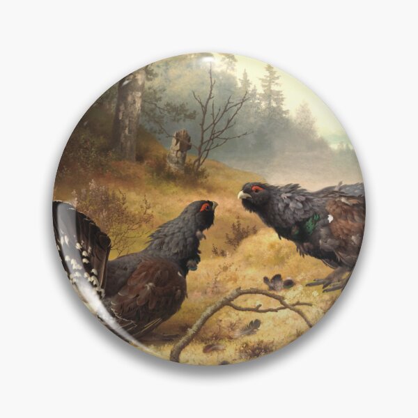 Item preview, The fighting capercaillies, 1886, by Ferdinand von Wright designed and sold by AngyDesigns49.
