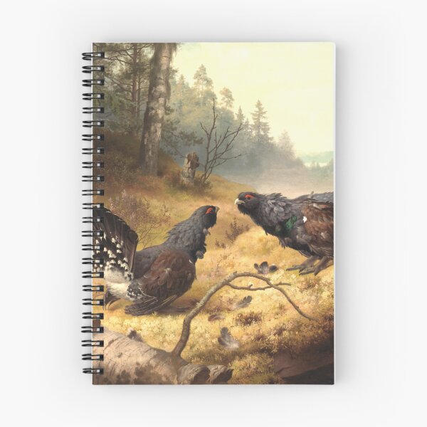 Item preview, The fighting capercaillies, 1886, by Ferdinand von Wright designed and sold by AngyDesigns49.