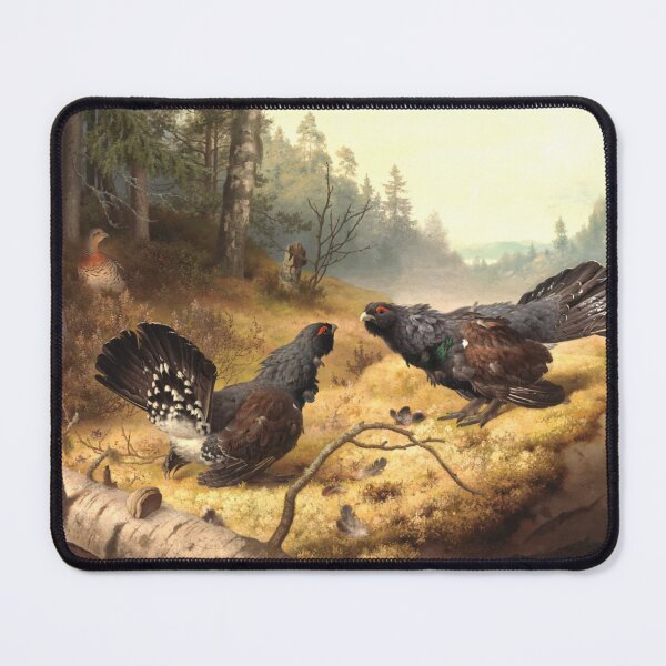 Item preview, The fighting capercaillies, 1886, by Ferdinand von Wright designed and sold by AngyDesigns49.