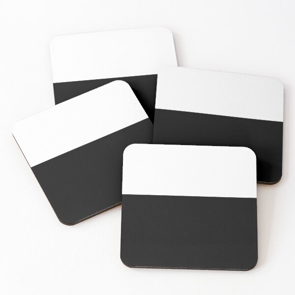 Item preview, Black White Color Block designed and sold by wordznart.