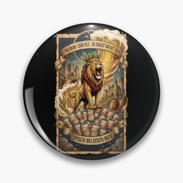 Item preview, Vintage Belgian Cara Pils Lion Beer designed and sold by k3rstman1.