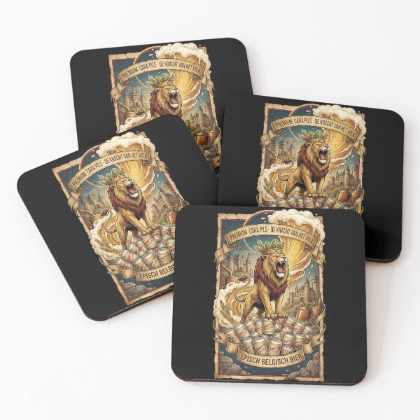 Item preview, Vintage Belgian Cara Pils Lion Beer designed and sold by k3rstman1.