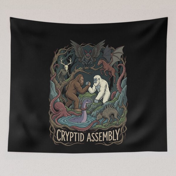 Item preview, Cryptid Assembly Bigfoot Yeti Arm Wrestle designed and sold by k3rstman1.