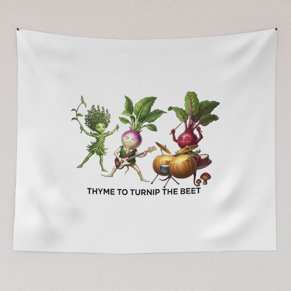 Item preview, Thyme to Turnip the Beet  music Band designed and sold by Steele-Art.