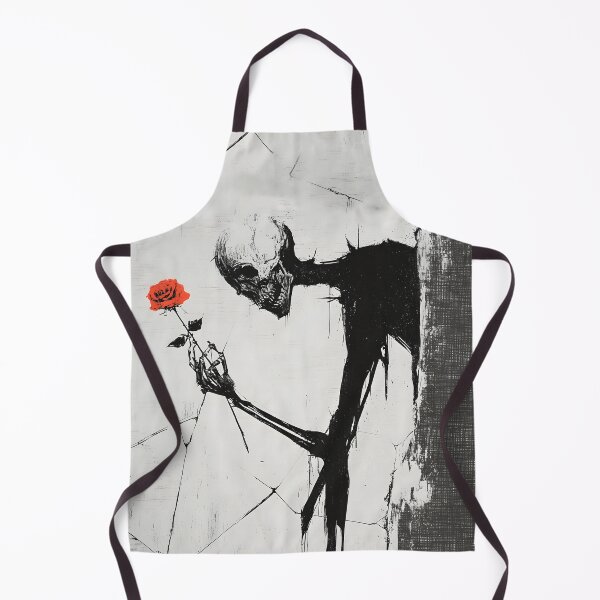 Item preview, Slender Demon Offering Red Rose Cracked Wall designed and sold by Shoot-The-Moon.