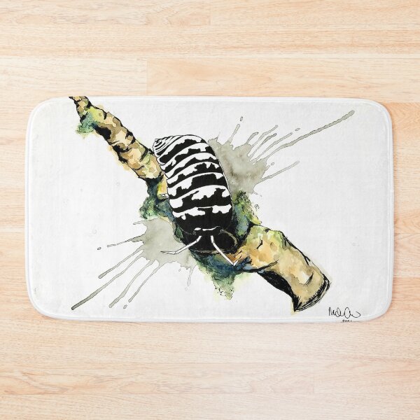 Item preview, Armadillidium Maculatum "Zebra" Isopod Watercolor designed and sold by Gyngr-art.