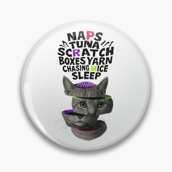Item preview, Copy of Cat Mind Unleashed – Chaotic Thoughts designed and sold by Nope Cats.