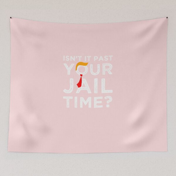 Item preview, ISNT-IT-PAST-YOUR-JAIL-TIME-T-SHIRT designed and sold by Jeremy2Hall.