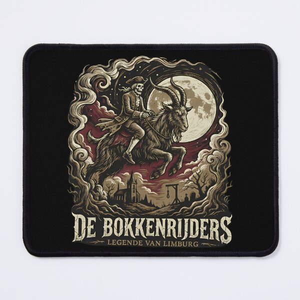 Item preview, Bokkenrijders Legend Dark Gothic Goat Rider designed and sold by k3rstman1.