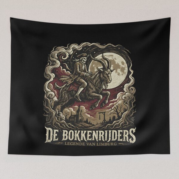 Item preview, Bokkenrijders Legend Dark Gothic Goat Rider designed and sold by k3rstman1.