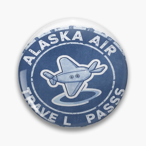 Item preview, Sello adhesivo para pasaporte de Alaska Air Travel Pass designed and sold by Gscode.
