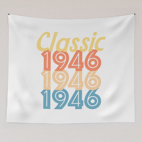 Item preview, Vintage RETRO 1946 birthday designed and sold by Mmastert.