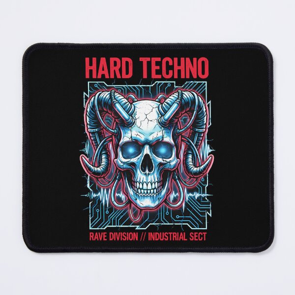 Item preview, Hard Techno Cyber Skull Rave Industrial designed and sold by k3rstman1.
