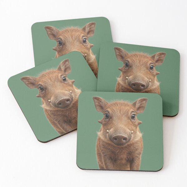 Item preview, Cheeky Warthog Piglet – Wild Safari Baby designed and sold by DAGHO.