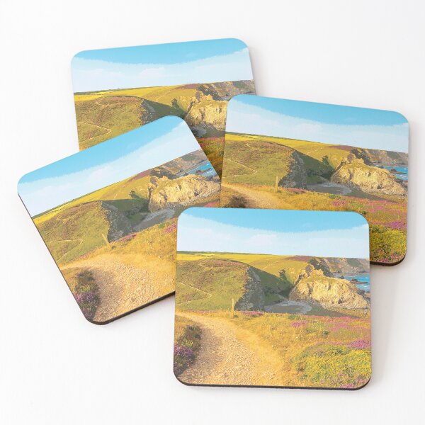 Item preview, South West Coast Path - near Portreath designed and sold by HazyApplePhoto.